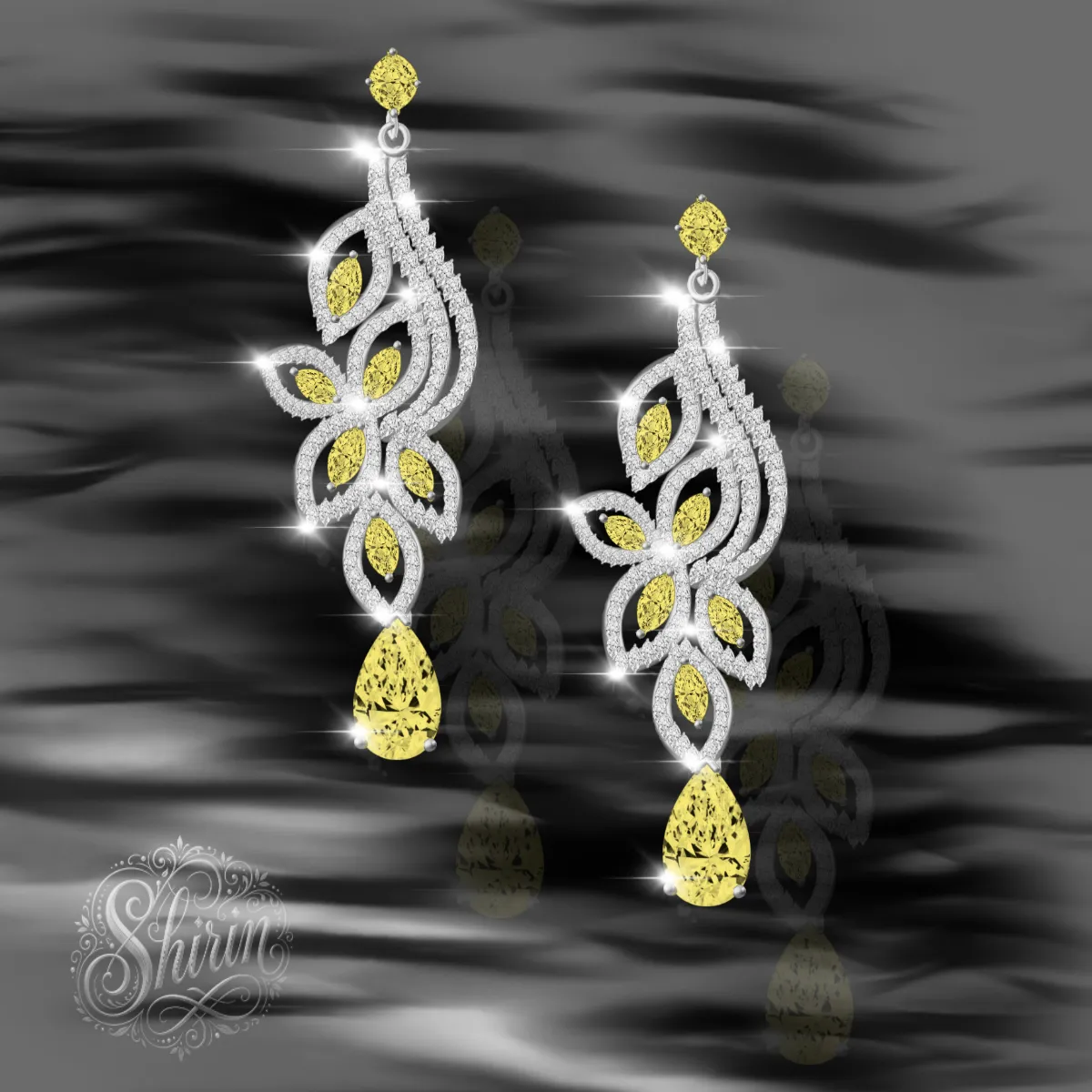 Earrings design No. 08 by Shirin