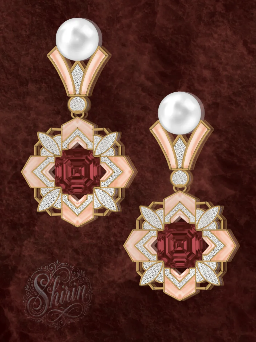Earrings design No. 09 by Shirin