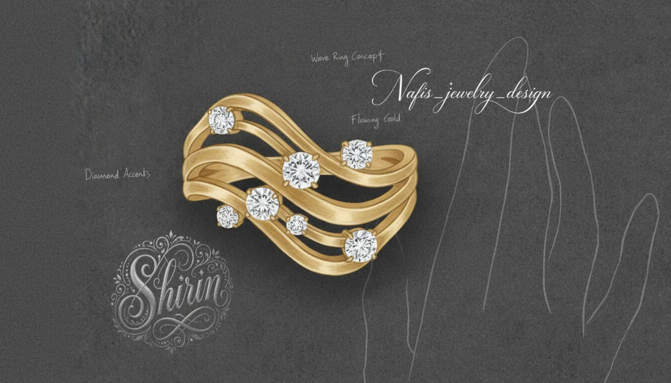 Rings design No. 49 by Shirin