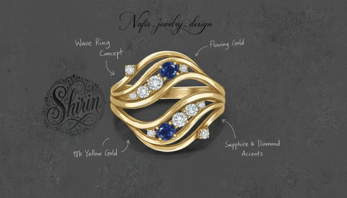 Rings design No. 51 by Shirin
