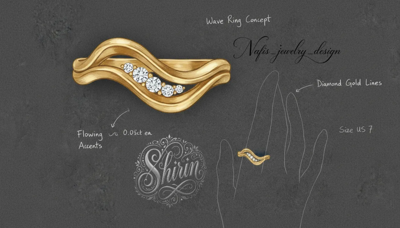 Rings design No. 53 by Shirin
