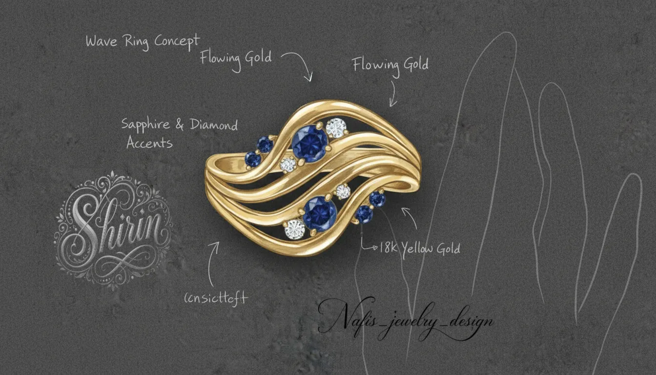 Rings design No. 58 by Shirin