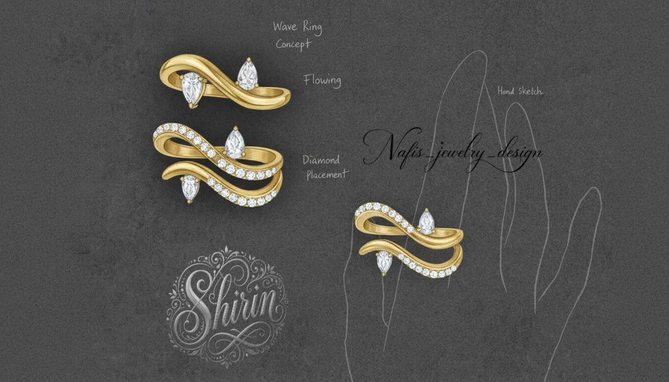 Rings design No. 59 by Shirin