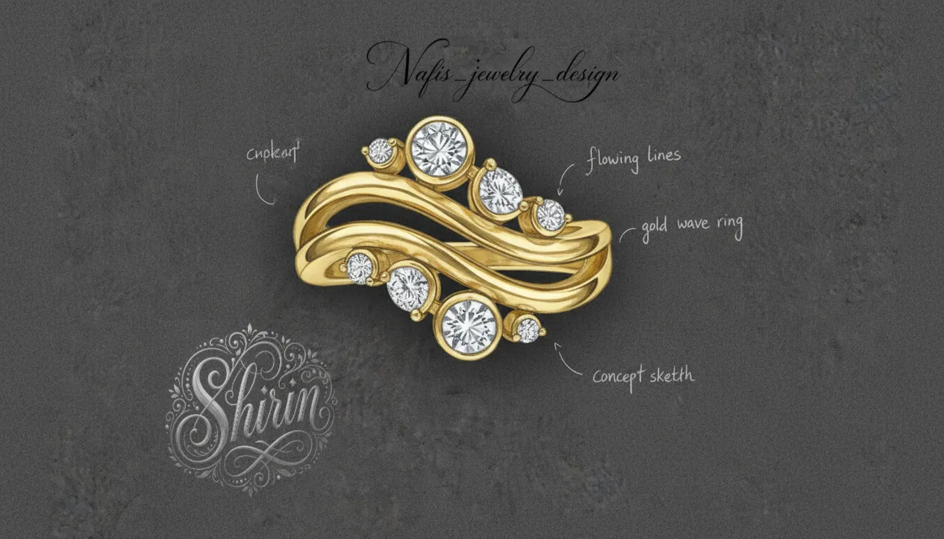 Rings design No. 61 by Shirin