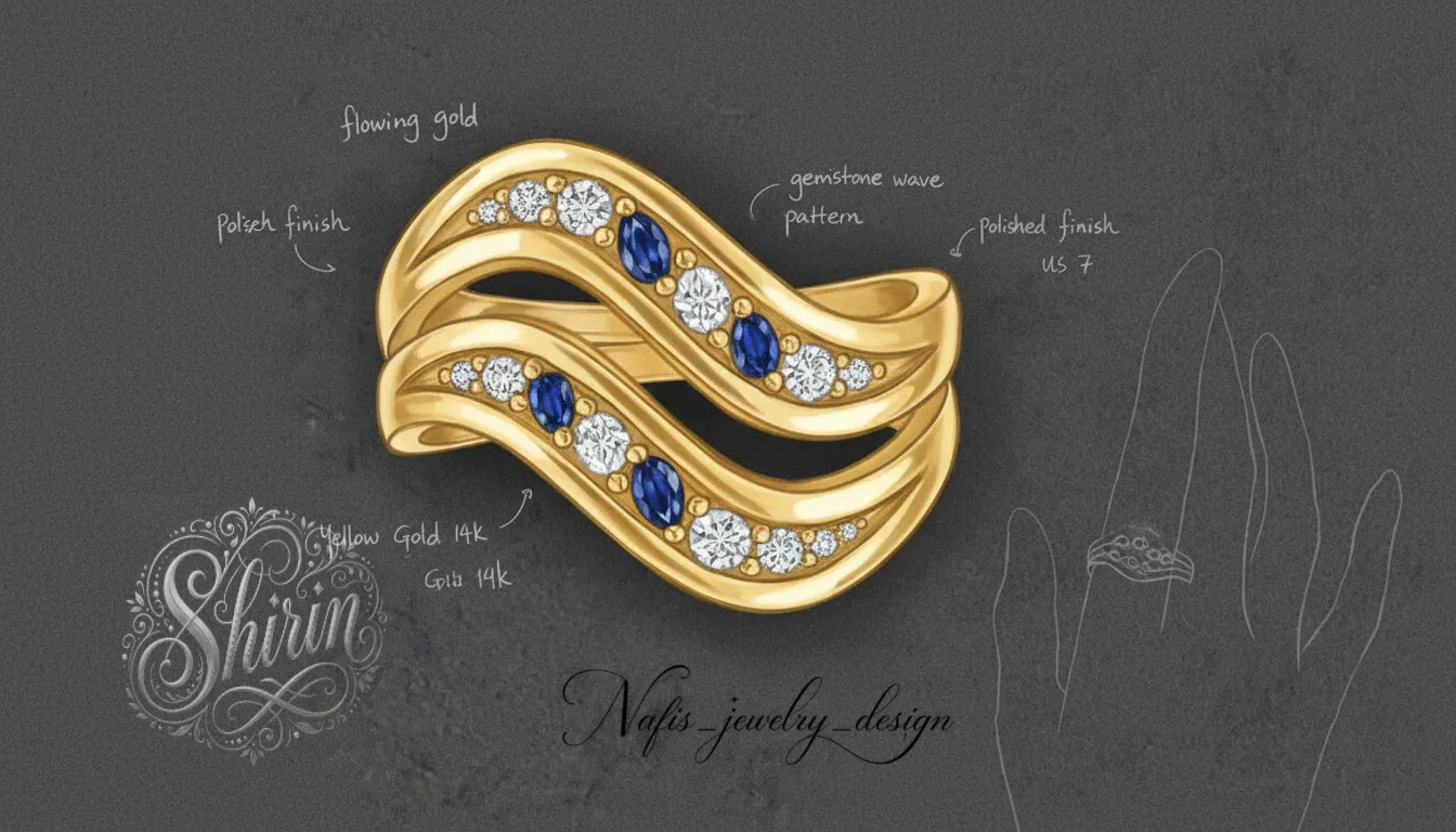 Rings design No. 62 by Shirin